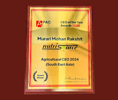 CERTIFICATE APAC CEO OF THE YEAR